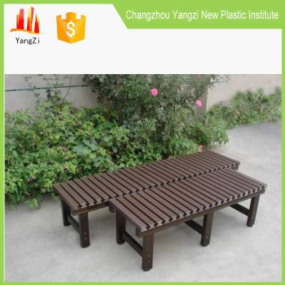 Outdoor patio park bench